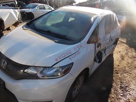 2015 Honda Fit Lx White 1.5L MT #A22443